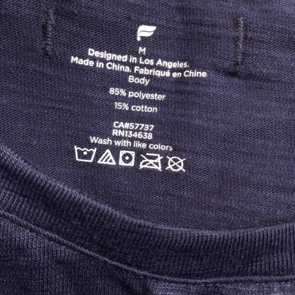 NWT FABLETICS MEN'S SLEEVELESS THE FRONT ROW TANK SIZE MEDIUM - Picture 10 of 11